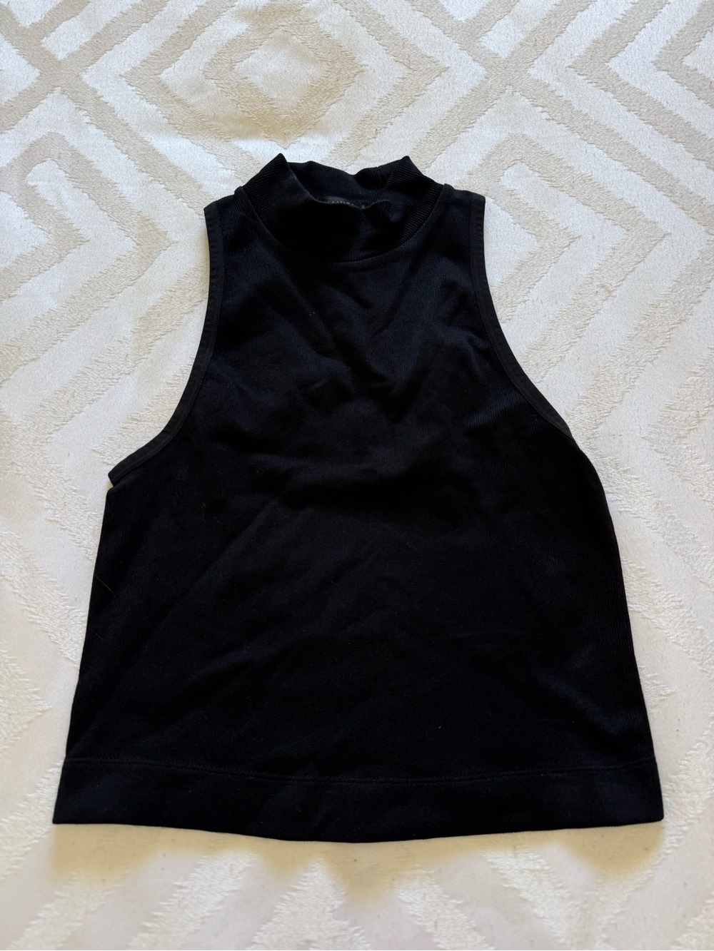 Dynamite High Neck Crop Top